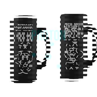 Positif Comme Un Proton Humour Prof De Physique Quantique Tasse - Cadeauxyz
