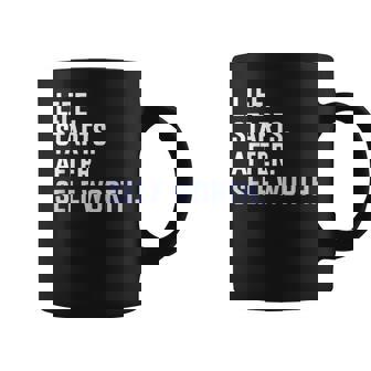 Positive Affirmation I Am Strong Motivational Self Worth Graphic Print Coffee Mug - Monsterry
