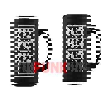 Post Punk Punker Rocker Musique Punk Rock Tasse - Cadeauxyz