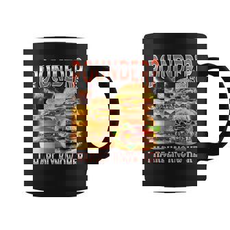 Pounder I Hardly Know Her Unhinged Hamburger Meme Coffee Mug - Thegiftio