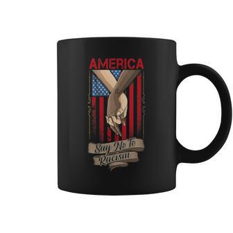 Pour Activistes Say No To Racism Blm Social Justice For Activistes Tasse - Cadeauxyz