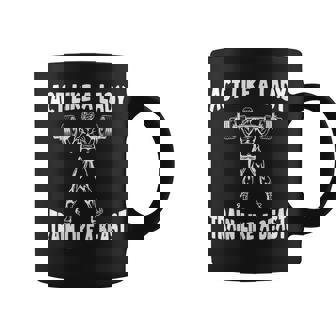 Powerlifting Deporte Fuerza Levantamiento De Pesas Taza de café - Regaloses