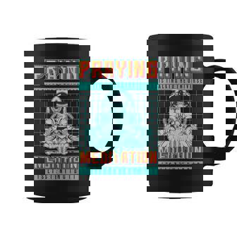 Prier Méditationn Univers Astronaute Tasse - Cadeauxyz