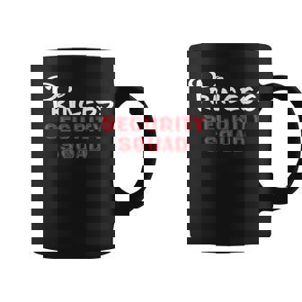 Princess Security Squad Birthday Halloween Party Graphic Print Coffee Mug - Monsterry