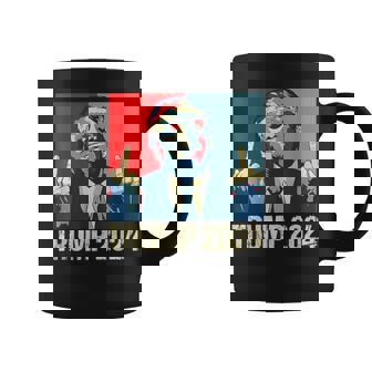 Pro Trump 2024 I'll Be Back Póster De Partidarios Republicanos Taza de café - Regaloses