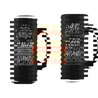Profesor Inglés Colegio Maestro Inglés Taza de café - Regaloses