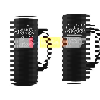 Profesor Maestro De Ingles English Teacher Pencil School Taza de café - Regaloses