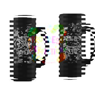 Progress Over Perfection Caterpillar Teacher Back To School Coffee Mug | Seseable CA