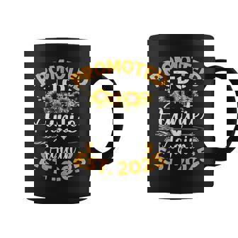 Promoted To Auntie Again 2025 Sunflower Mother's Day Coffee Mug - Seseable