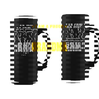 Proud Army Grandma Patriotic Pride Military Grandmother Graphic Print Coffee Mug - Monsterry