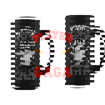 Proud Baseball Gaga Of A Baseball Player Gaga Coffee Mug - Seseable