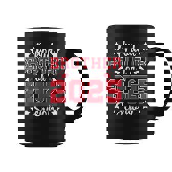 Proud Brother Of A 2025 Senior Graduate Family Graduation Graphic Print Coffee Mug - Monsterry