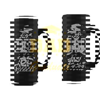Proud Dad Of A 2025 Graduate Senior Dad Class Of 2025 Grad Graphic Print Coffee Mug - Monsterry