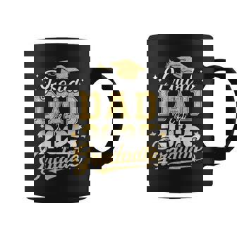 Proud Dad Of A Class Of 2025 Graduate Senior Graduation Coffee Mug | Seseable UK