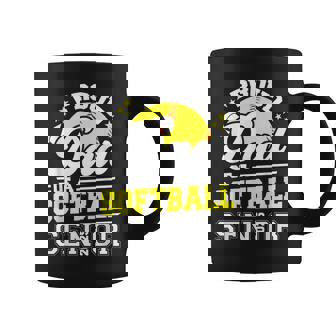 Proud Dad Of A Softball Senior 2025 Graduate Coffee Mug | Seseable UK