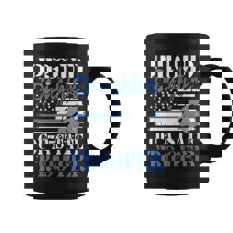 Proud Daughter Of a State Trooper Police Officer Graduation Graphic Print Coffee Mug - Monsterry