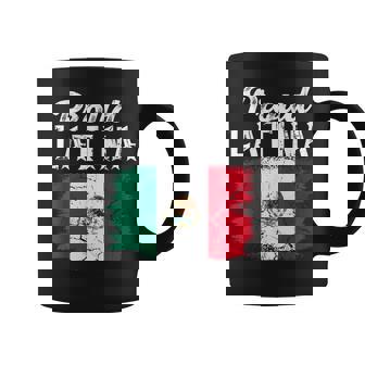 Proud Latina Mexico Hispanic Heritage Month Mexican Flag Coffee Mug - Thegiftio UK