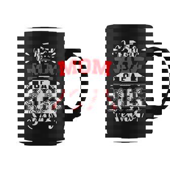 Proud Mom Of A 2025 Senior Baseball Graduation Coffee Mug - Monsterry