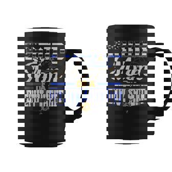 Proud Mom Of a Deputy Sheriff Mother Police Officer Graphic Print Coffee Mug - Monsterry