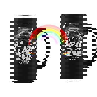 Proud Mom Mother's Day Lgbtq Rainbow Flag Gay Pride Lgbt Coffee Mug - Thegiftio UK