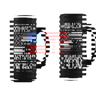 Proud Niece Vietnam War Veteran For Matching Uncle Vet Graphic Print Coffee Mug - Monsterry