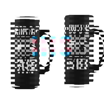 Proud Trans Dad Shirt Transgender Father Transman Support Graphic Print Coffee Mug - Monsterry