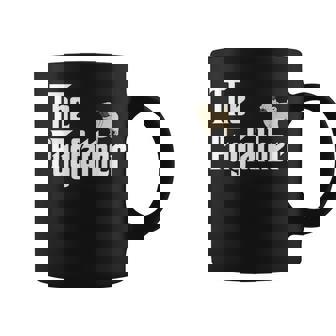 The Pugfather T Pug Lover For Pug Dads Coffee Mug - Monsterry