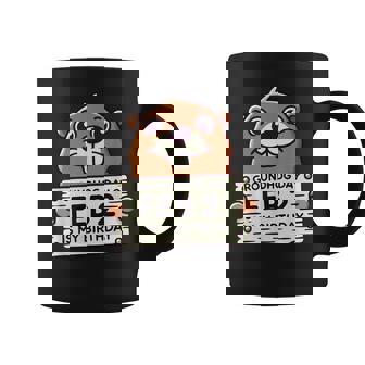 Punxsy Phil's Cute Groundhog Day February 2Nd Birthday- Coffee Mug - Thegiftio