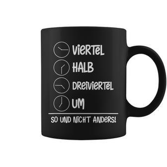 Quarter Half Three-Quarter Um Und Nicht Ander Motif For Ossis Tassen - Geschenkecke