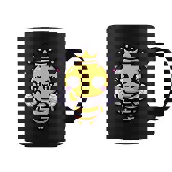 Queen Bee Crown Girls Honey Hive Bee Keeper Bee Coffee Mug - Seseable