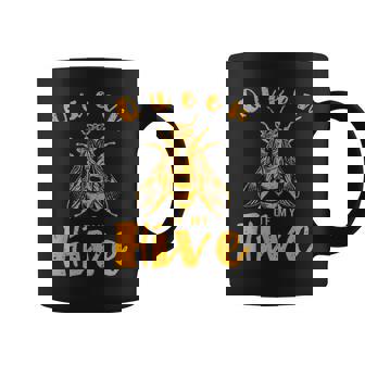 Queen Of My Hive Mom Bee Coffee Mug - Seseable