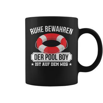 Quiet Keep The Pool Boy Lifeguard Pool Boy Tassen - Geschenkecke