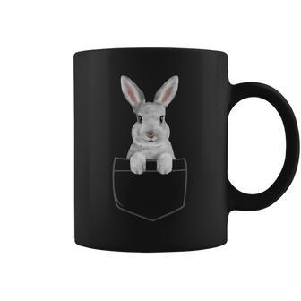 Rabbit In Chest Pocket Easter Bunny Carnickel For Women Tassen - Geschenkecke