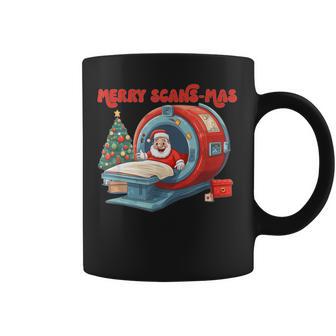 Radiology Christmas Santa Ct Tech Mri Tech Holiday Coffee Mug - Monsterry