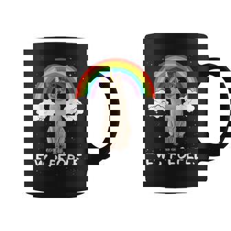Rainbow Burmese Ew People Unicorn Cat Graphic Print Coffee Mug - Monsterry
