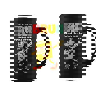 Read A Book Bruh Dabbing Book Teacher Students Reading Coffee Mug - Thegiftio