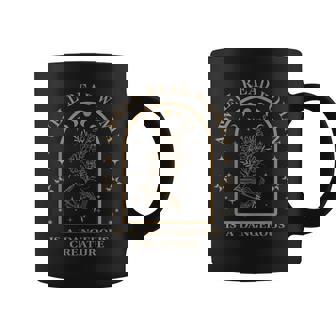A Well Read Woman Is A Dangerous Creature Librarian Reader Coffee Mug - Seseable