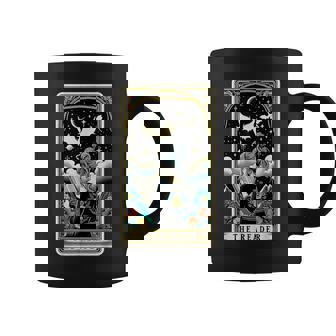 The Reader Tarot Card Book Dragon Romantasy Smutty Bookworm Coffee Mug - Seseable