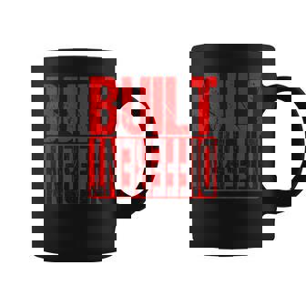 Red Built Different Red Color Graphic Red Coffee Mug - Seseable