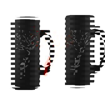 Red Cardinal Bird Lovers Birdwatching Birding Vintage Graphic Print Coffee Mug - Monsterry