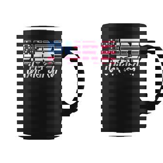 Redneck Pure Trash Usa Bandera Estadounidense 4 De Julio Taza de café - Regaloses