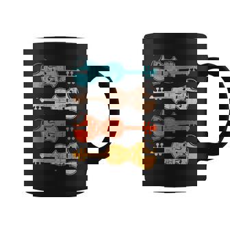 Regalo Para Uniolinista Instrumento Musical Retroiolín Taza de café - Regaloses