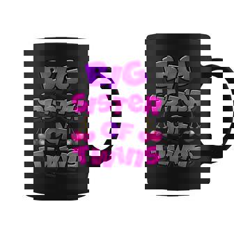 Regalos Para Hermanas Mayores De Gemelos Taza de café - Regaloses