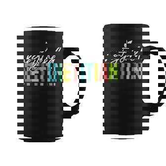 Registered Dietitian Nutritionist Health Coach Dietitian Graphic Print Coffee Mug - Monsterry