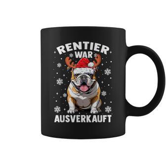 Reindeer Was Out Sold Out English Bulldog Christmas Tassen - Geschenkecke