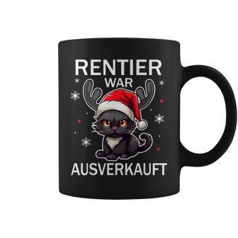 Reindeer Was Out Sold Cats Christmas Tassen - Geschenkecke