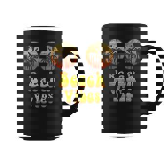Relaxing Beach Vibes Shirt For The Summer Graphic Print Coffee Mug - Monsterry