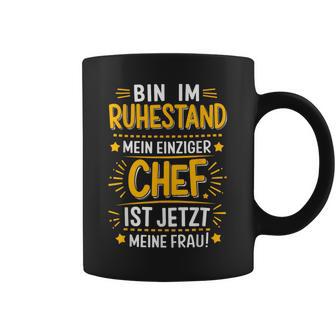 Rente 2025 My Only Boss Is My Wife Retirement Tassen - Geschenkecke