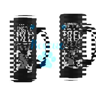Rescue Dog Foster & Adoption Home Of a Spoiled Rescue Dog Graphic Print Coffee Mug - Monsterry