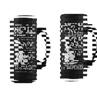 Rescue Save Love Pet Animal Vintage Volunapparelr Coffee Mug - Thegiftio